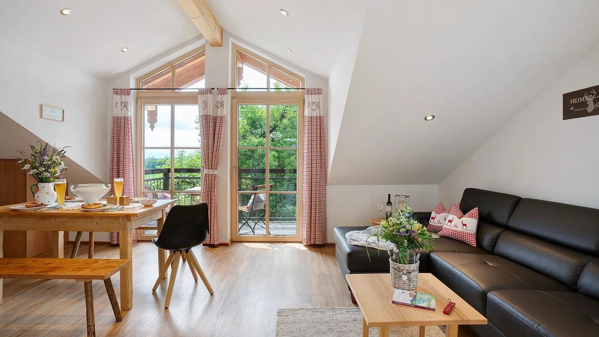 Neubau - Freundliche Fewo Bergblick Höslwang Apartament