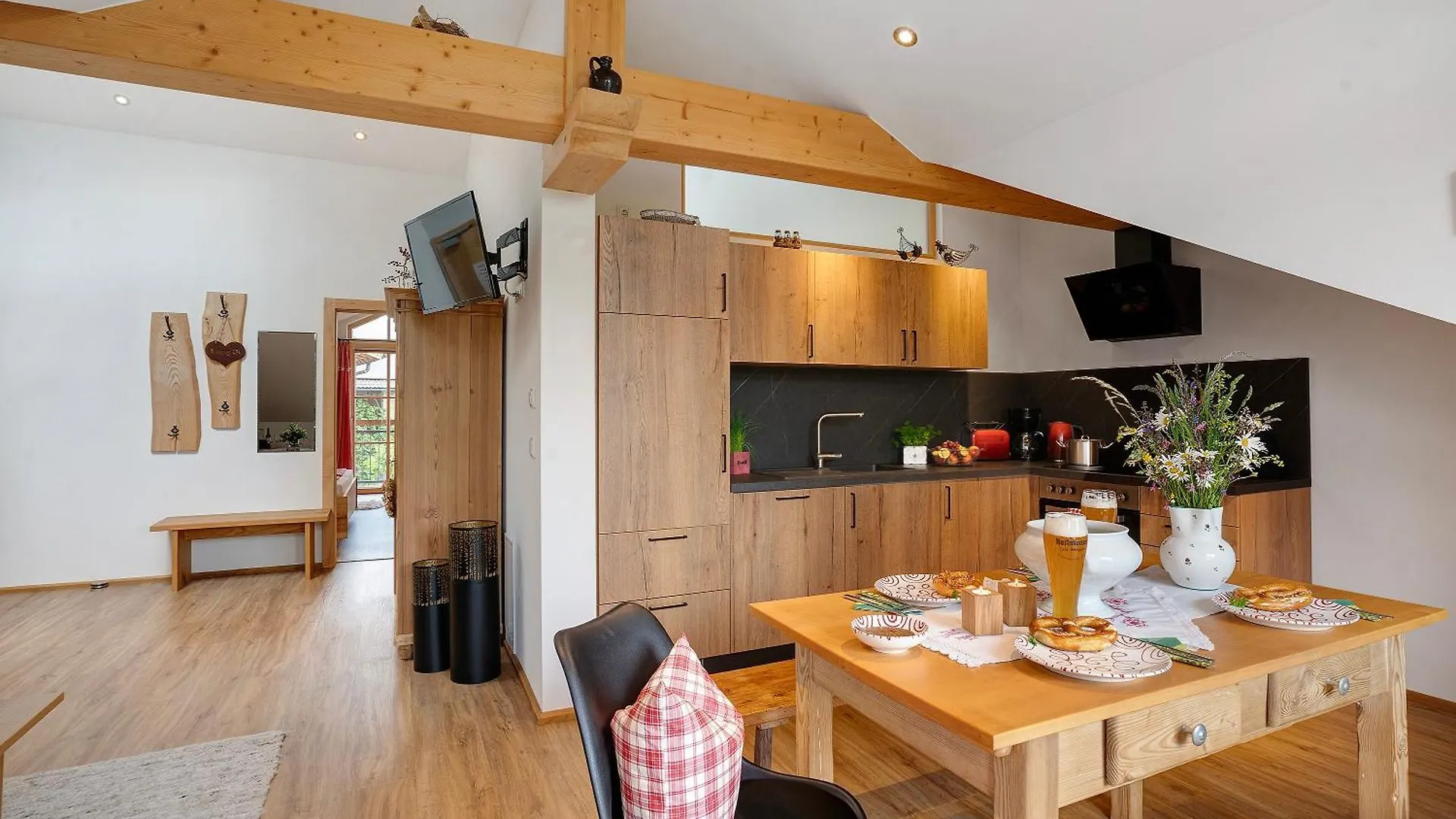 Apartament Neubau - Freundliche Fewo Bergblick Höslwang
