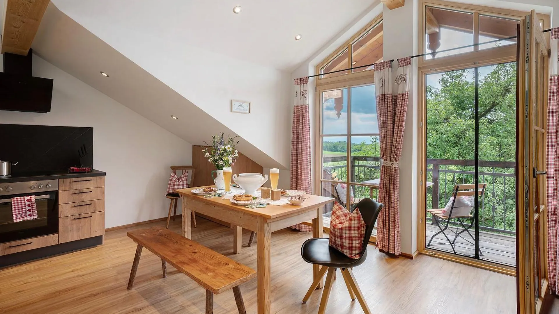 Apartament Neubau - Freundliche Fewo Bergblick Höslwang